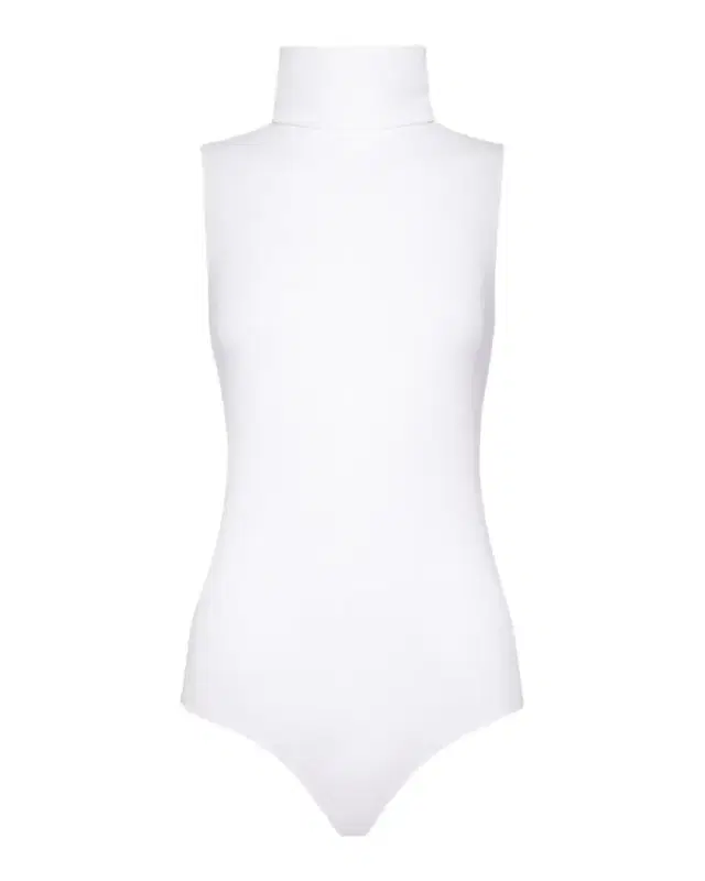 Wolford Sleeveless Turtleneck Viscose Bodysuit