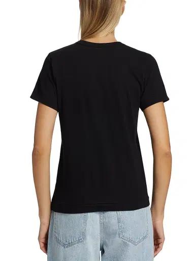 Comme des Garçons PLAY Women's Embroidered Heart T-Shirt - Black - Size XS | Thumbnail 5 Comme des Garçons PLAY Women's Embroidered Heart T-Shirt - Black - Size XS | Thumbnail 5