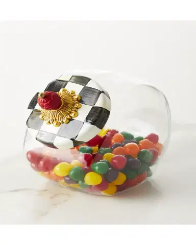 MacKenzie-Childs Sweets Jar with Courtly Check Lid | Thumbnail 2
