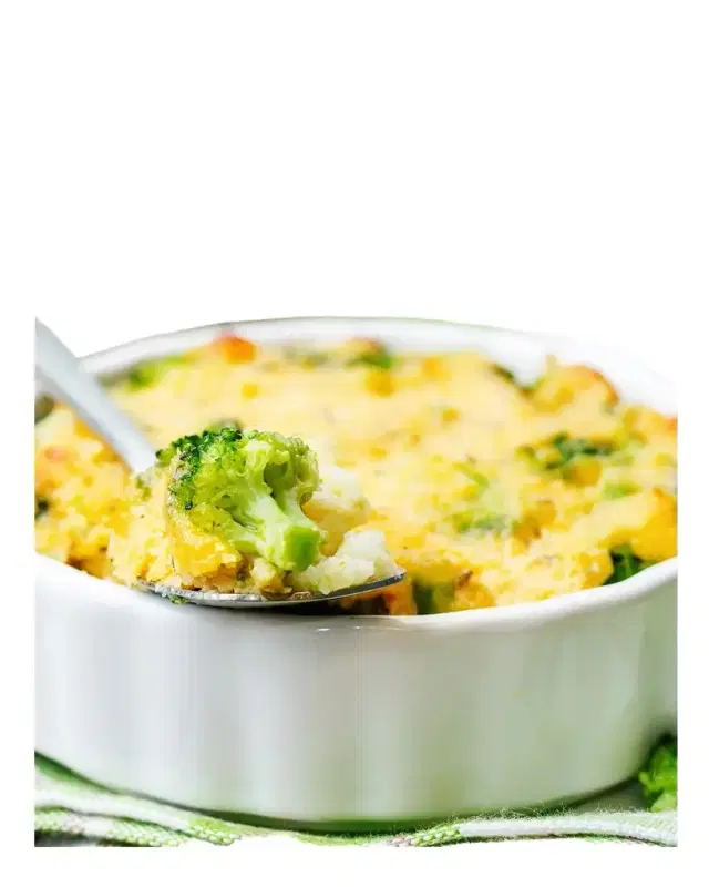 The Cajun Turkey Co Broccoli Cheese Rice Casserole, Serves 4-6