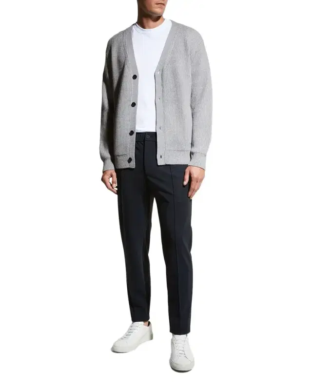 Theory Men 's Curtis Precision Ponte Drawstring Pants