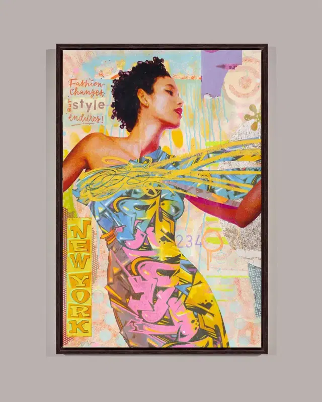 RFA Fine Art Fashion Fix New York ' Wall Art on Canvas