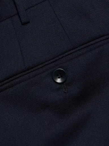 Saks Fifth Avenue Men's COLLECTION Basic Wool Dress Trousers | Thumbnail 7
