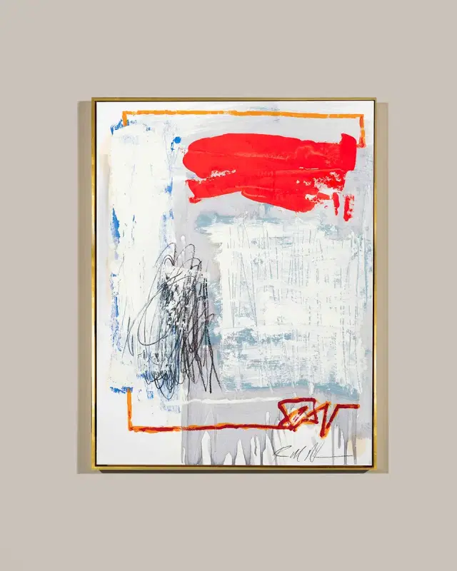 RFA Fine Art Queen of Hearts ' Wall Art on Canvas