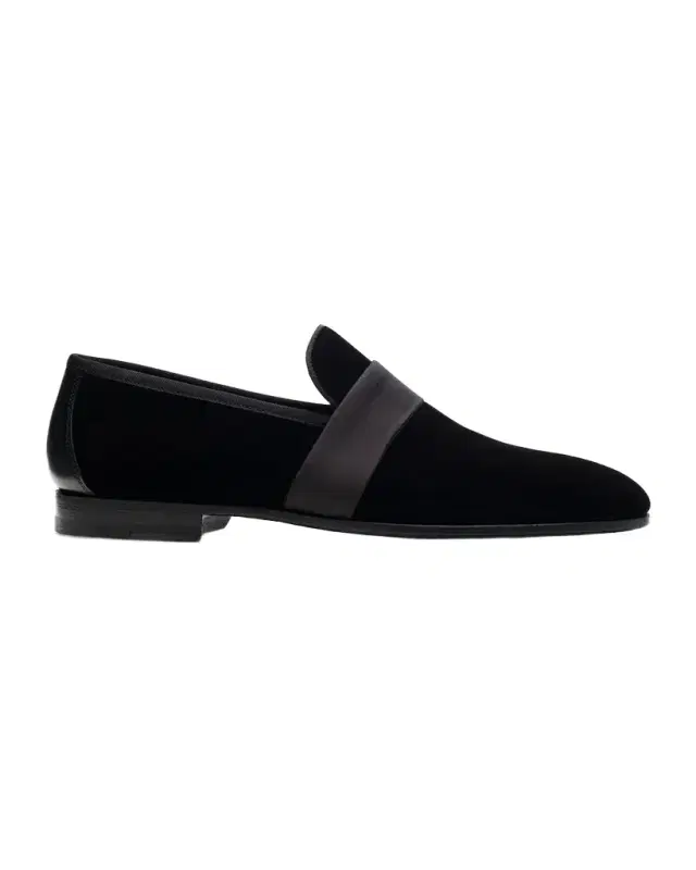 Magnanni Men's Jenaro Velvet Formal Loafers