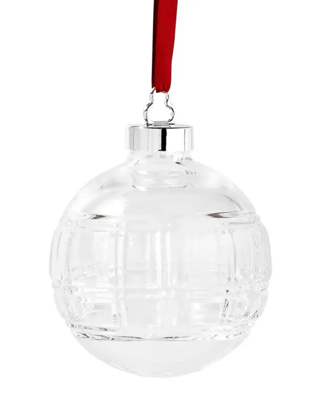 Ralph Lauren Home Hudson Plaid Christmas Ornament