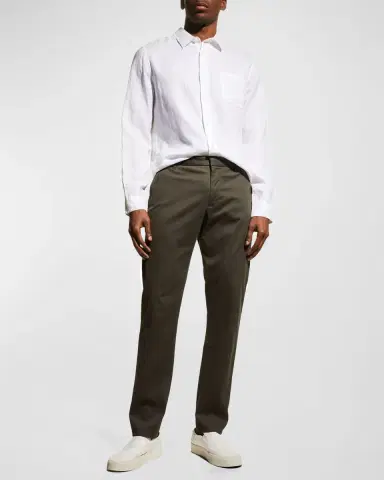 Vince Men's Linen Sport Shirt | Thumbnail 2