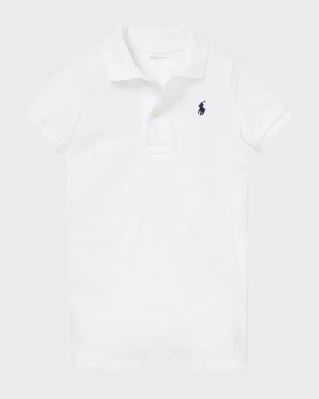 Polo Ralph Lauren Boy 's Polo Interlock Cotton Shortall, Sizes 3M-24M
