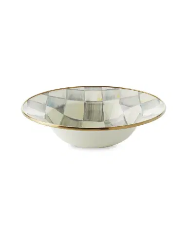 MacKenzie-Childs Sterling Check Breakfast Bowl | Thumbnail 2