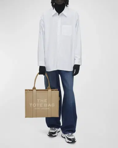 Marc Jacobs The Leather Large Tote Bag | Thumbnail 3 Marc Jacobs The Leather Large Tote Bag | Thumbnail 3