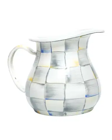 MacKenzie-Childs Sterling Check Creamer | Thumbnail 1