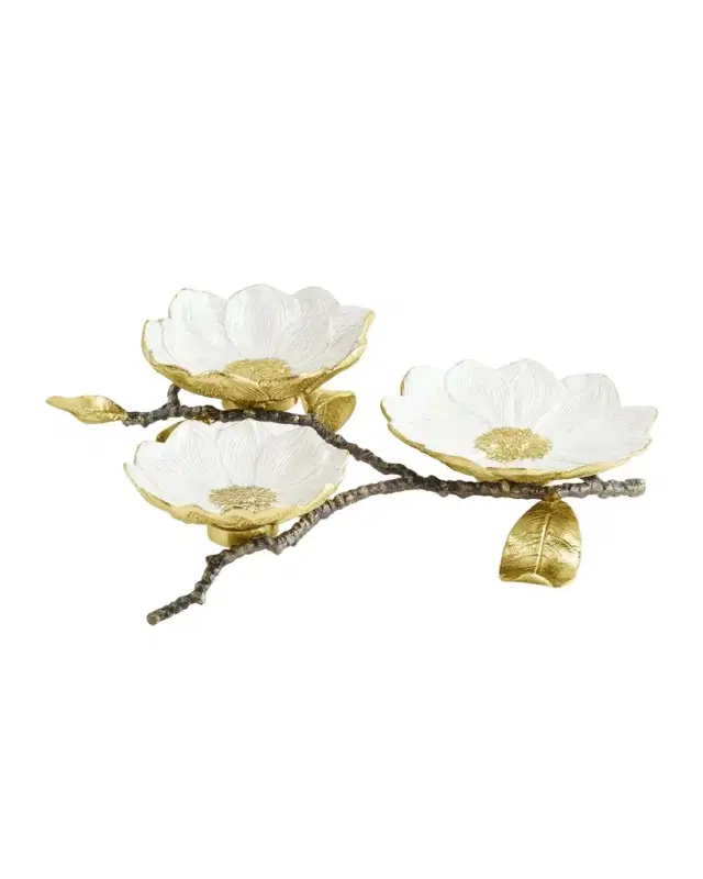 Michael Aram Vintage Bloom Triple Dish