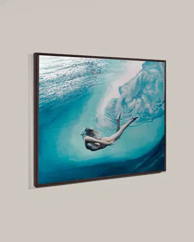 RFA Fine Art The Swimmer ' Wall Art on Canvas | Thumbnail 2 RFA Fine Art The Swimmer ' Wall Art on Canvas | Thumbnail 2