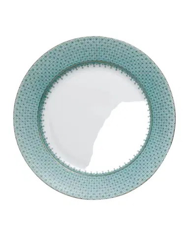 Mottahedeh Green Lace Dessert Plate | Thumbnail 1