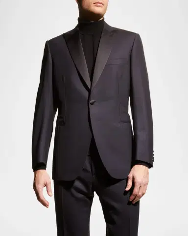 Brioni Men's Policleto Smoking Tuxedo | Thumbnail 3