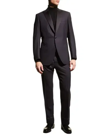 Brioni Men's Policleto Smoking Tuxedo | Thumbnail 1