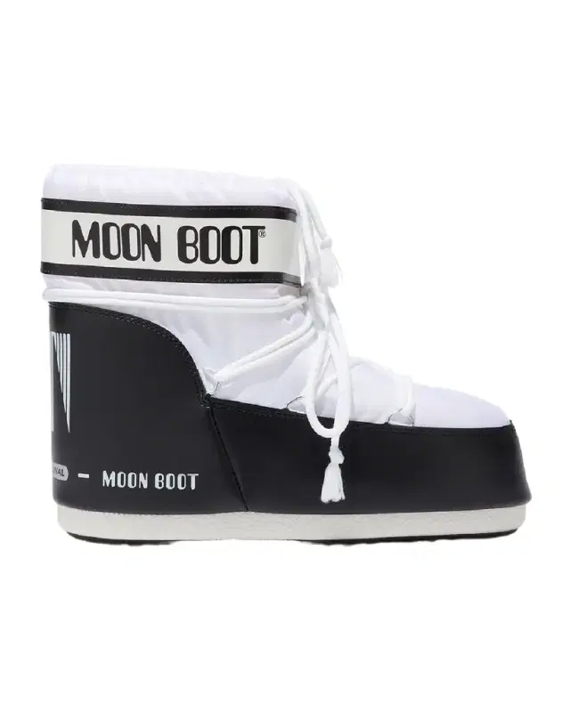 Moon Boot Classic Bicolor Lace-Up Short Snow Boots