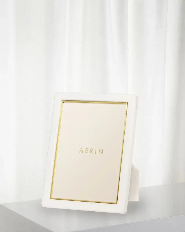 AERIN Piero Leather Photo Frame