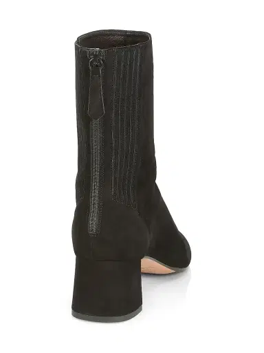 Aquazzura Women's Saint Honore 50MM Suede Booties | Thumbnail 3 Aquazzura Women's Saint Honore 50MM Suede Booties | Thumbnail 3