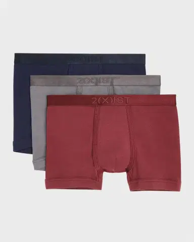 2Xist Men 's 3-Pack Pima Cotton Boxer Briefs | Thumbnail 3