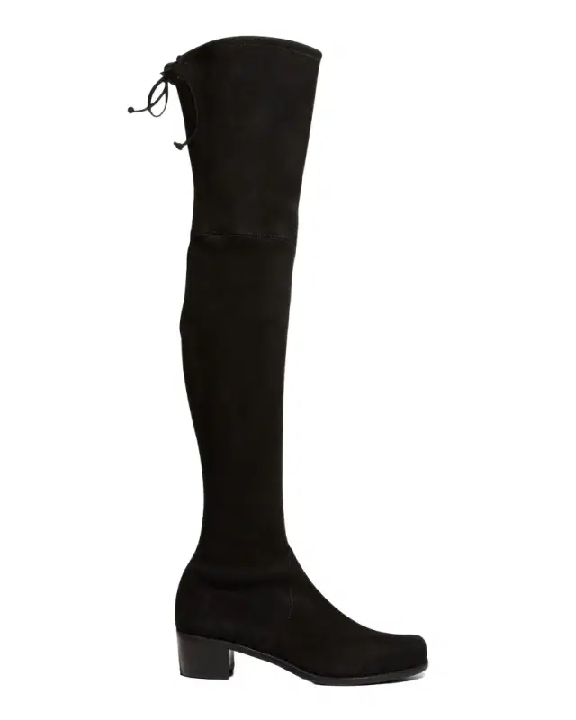 Stuart Weitzman Tieland Suede Over-The-Knee Boots
