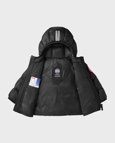 Canada Goose Kid 's Crofton Logo Quilted Jacket, Size 6-24M | Thumbnail 5