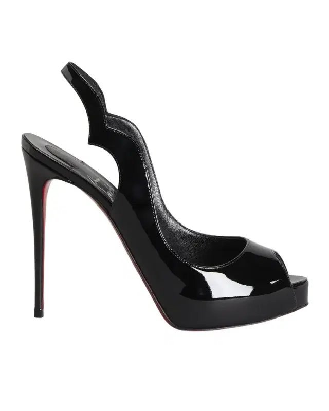 Christian Louboutin Hot Chick Halter Red Sole Pumps