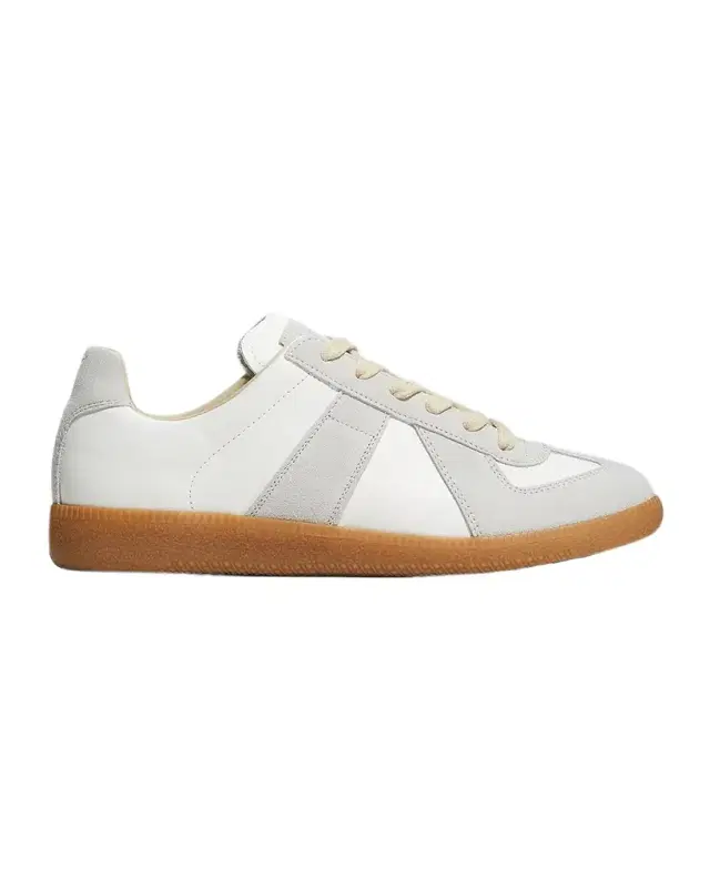 Maison Margiela Replica Suede & Leather Sneakers
