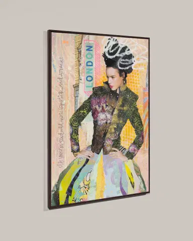 RFA Fine Art Fashion Fix London ' Wall Art on Canvas | Thumbnail 2