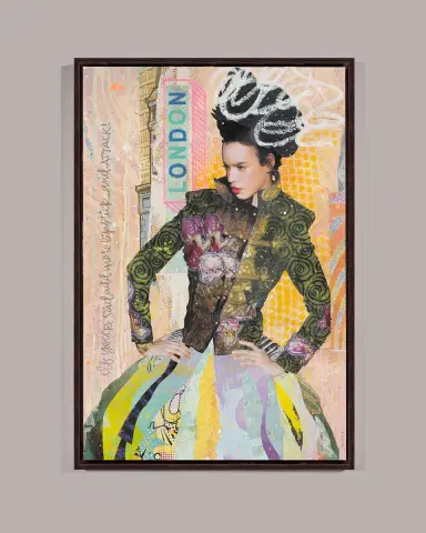 RFA Fine Art Fashion Fix London ' Wall Art on Canvas | Thumbnail 1
