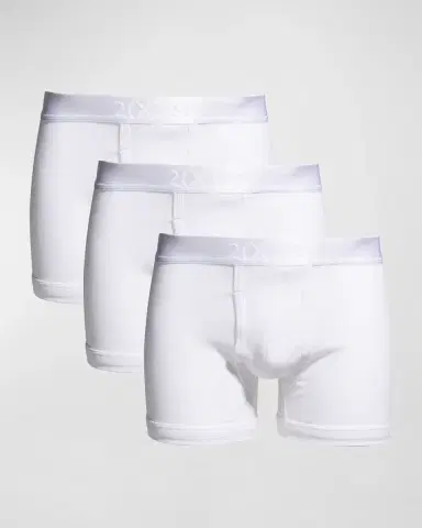 2Xist Men 's 3-Pack Pima Cotton Boxer Briefs | Thumbnail 2