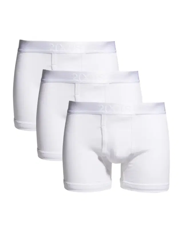 2Xist Men 's 3-Pack Pima Cotton Boxer Briefs