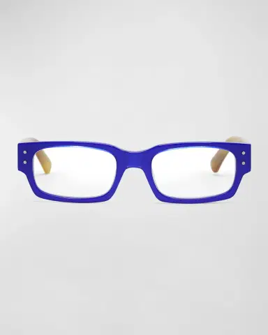 Eyebobs Peckerhead Rectangle Acetate Reader Glasses | Thumbnail 2