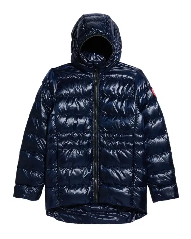Canada Goose Kid 's Cypress Youth Logo Quilted Jacket, Size S-XL