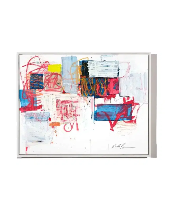 RFA Fine Art Playing with Blocks ' Wall Art on Canvas