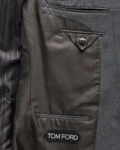 Tom Ford Men's O 'Connor Solid Wool Suit | Thumbnail 7 Tom Ford Men's O 'Connor Solid Wool Suit | Thumbnail 7