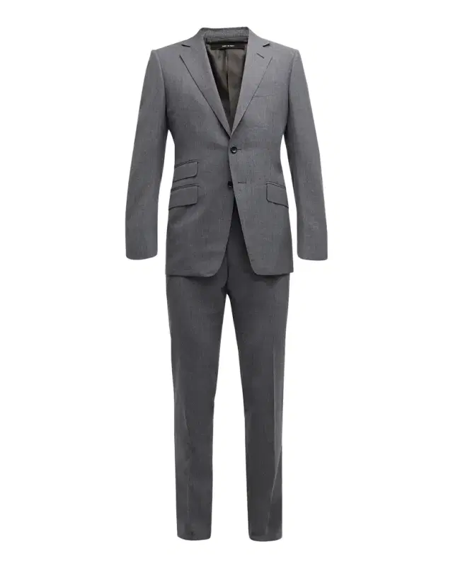 TOM FORD Men 's O 'Connor Solid Wool Suit