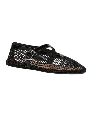 Alaïa Mesh Mary Jane Ballerina Flats | Thumbnail 1