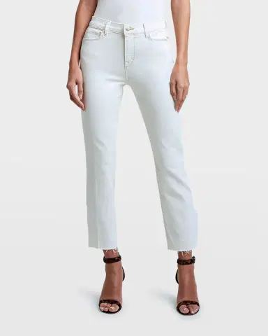 L'Agence Sada High-Rise Crop Slim Jeans | Thumbnail 4