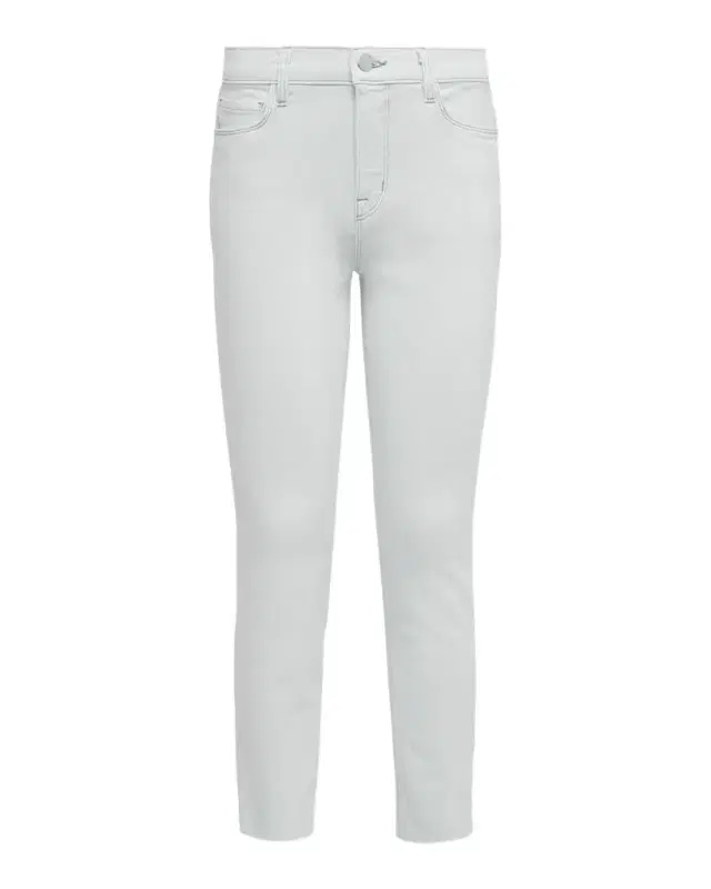 L'Agence Sada High-Rise Crop Slim Jeans