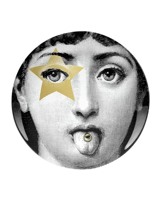 FORNASETTI Tema e Variazioni No. 381 Wall Plate
