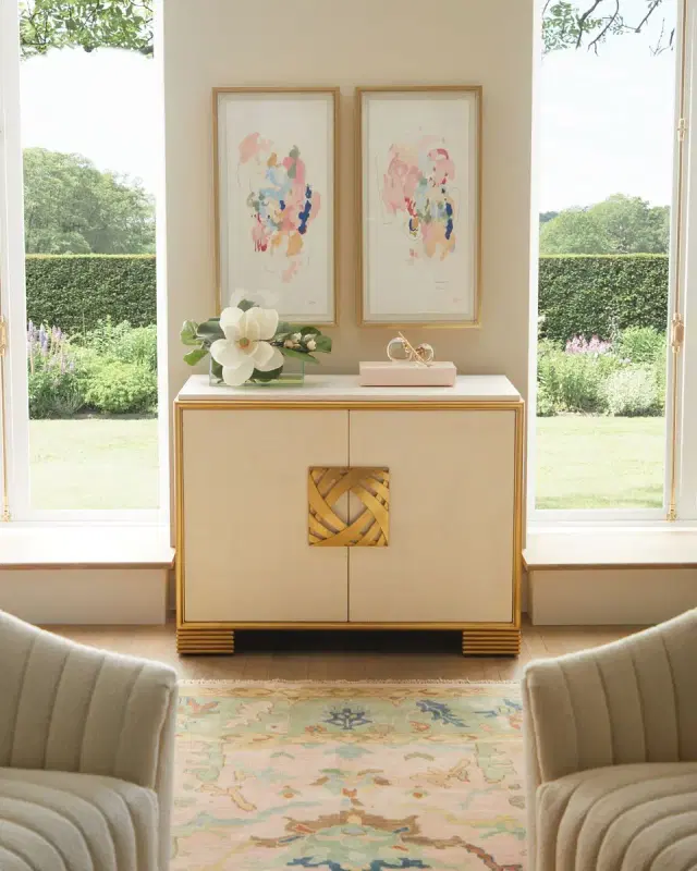 John-Richard Collection Figs and Magnolia Faux-Floral Arrangement