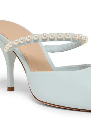 22élevé Women's 85MM Embellished Leather Mules | Thumbnail 5