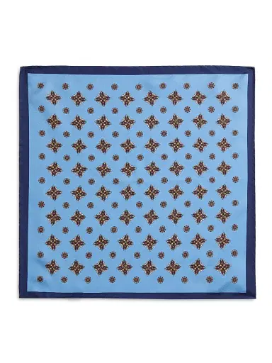 Saks Fifth Avenue Men's Floral Silk Pocket Square | Thumbnail 2 Saks Fifth Avenue Men's Floral Silk Pocket Square | Thumbnail 2