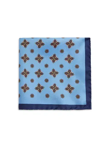 Saks Fifth Avenue Men's Floral Silk Pocket Square | Thumbnail 1 Saks Fifth Avenue Men's Floral Silk Pocket Square | Thumbnail 1