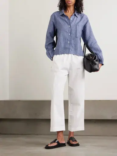 Deiji Studios Ease Organic Cotton-poplin Pants | Thumbnail 2
