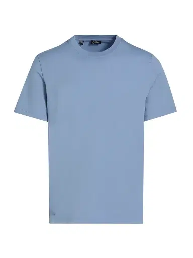 Saks Fifth Avenue Men's Foundation Cotton T-Shirt - Mountain Bluebird - Size XXL | Thumbnail 1 Saks Fifth Avenue Men's Foundation Cotton T-Shirt - Mountain Bluebird - Size XXL | Thumbnail 1