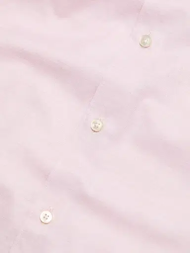 Saks Fifth Avenue Men's COLLECTION Melange Cotton Sport Shirt - Pink - Size XXL | Thumbnail 7