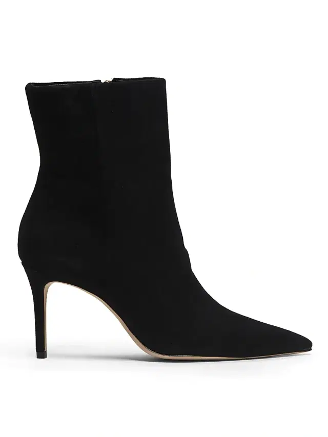 22élevé Women's 85MM Suede Stiletto Booties