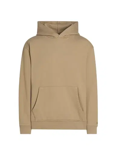 Saks Fifth Avenue Men's Foundation Fleece Hoodie - Beige - Size XXL | Thumbnail 1